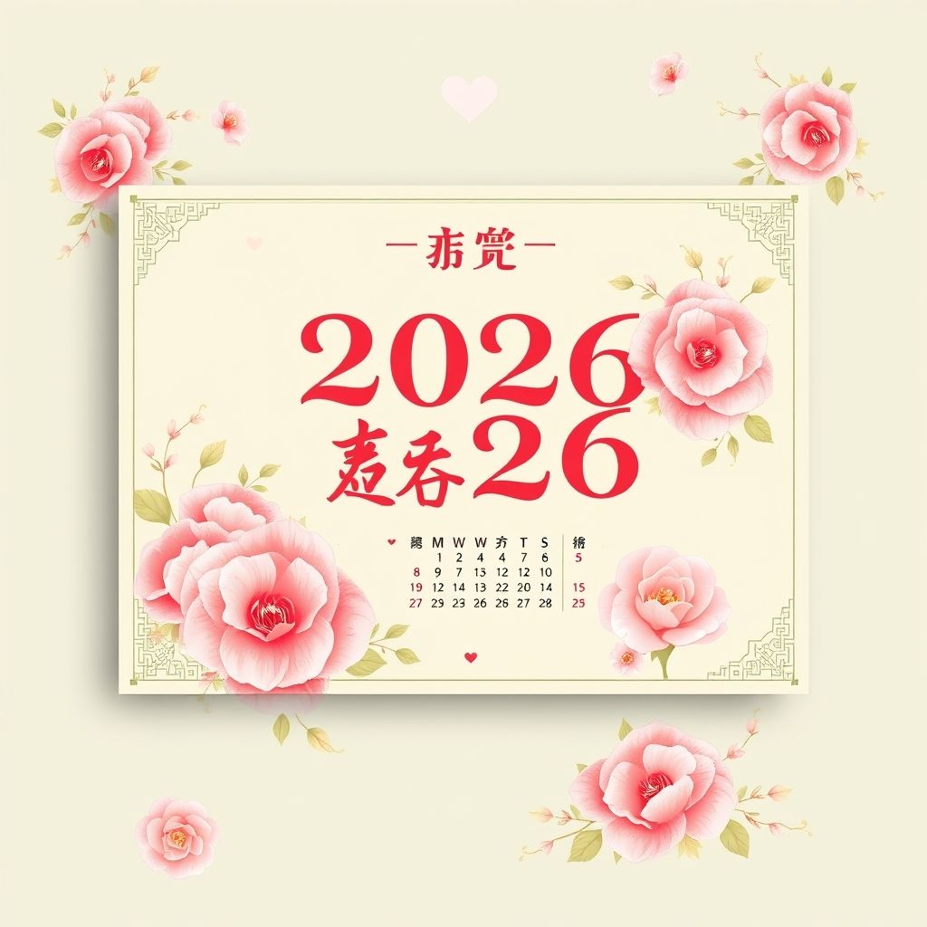 เสน่ห์แห่งรัก! ปฏิทินฤกษ์แต่งงาน 2569 ฟรี เพื่อคู่ของคุณ